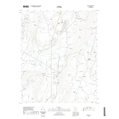 2020 Map of Durham, 2020 Print