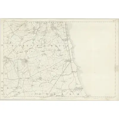 1856 Map of Durham XIV, 1861 Print