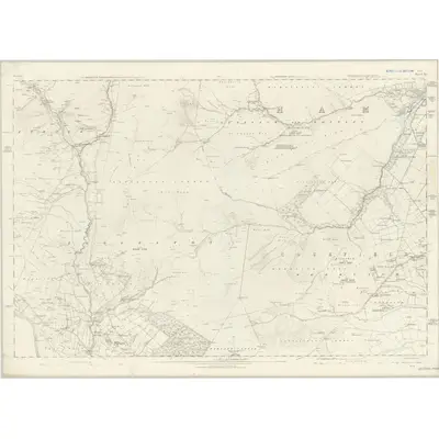 1856 Map of Durham XL, 1859 Print