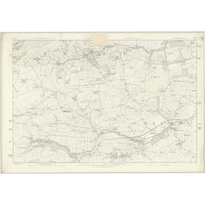 1857 Map of Durham XLI, 1859 Print