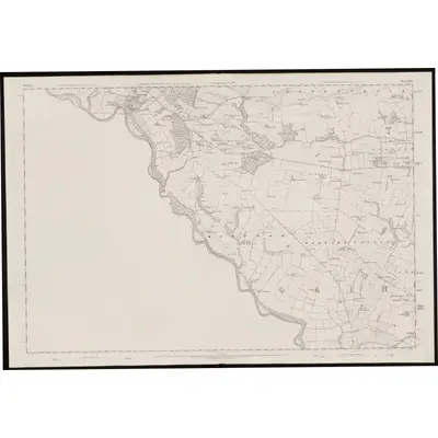 1855 Map of Durham XLVI, 1859 Print