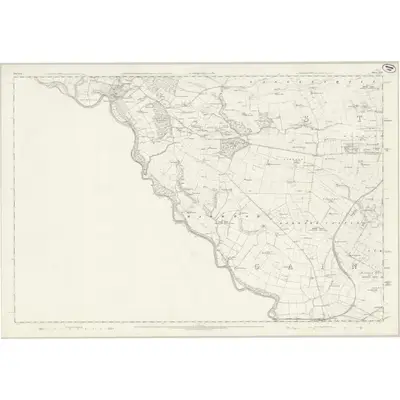 1855 Map of Durham XLVI, 1859 Print