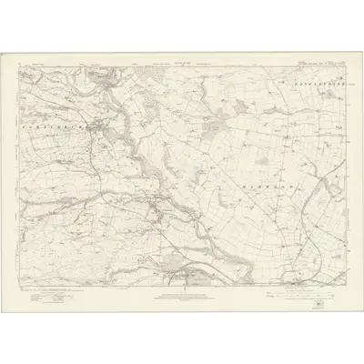 1919 Map of Durham XLVI, 1924 Print