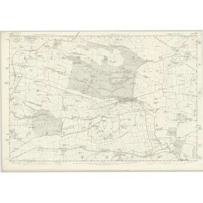 1856 Map of Durham XLVII, 1860 Print