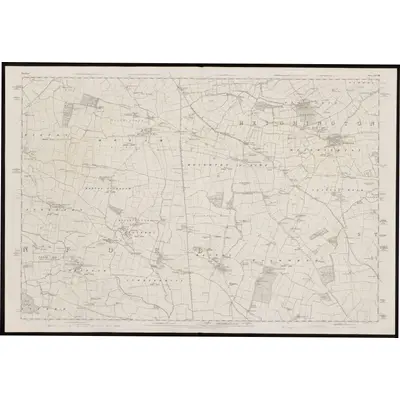 1856 Map of Durham XLVIII, 1859 Print
