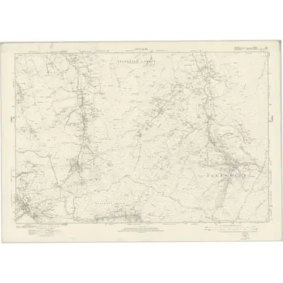 1919 Map of Durham XV, 1924 Print