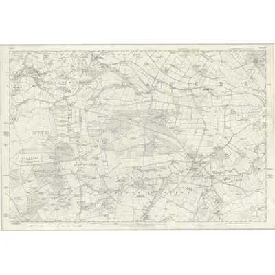 1857 Map of Durham XVIII, 1861 Print