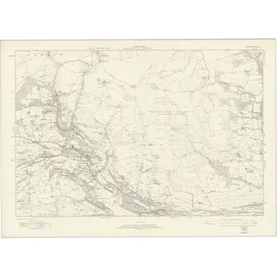 1919 Map of Durham XXIV, 1923 Print