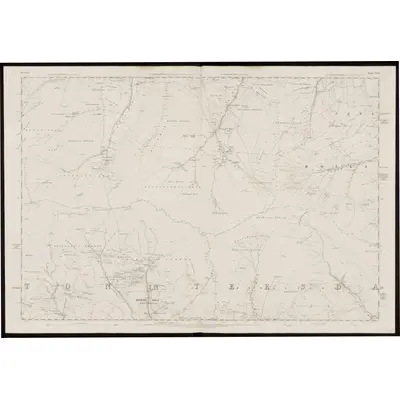 1856 Map of Durham XXXI, 1861 Print
