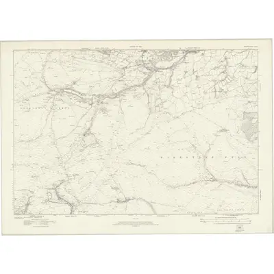 1896 Map of Durham XXXII, 1923 Print
