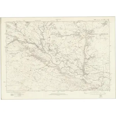 1919 Map of Durham XXXIX, 1923 Print