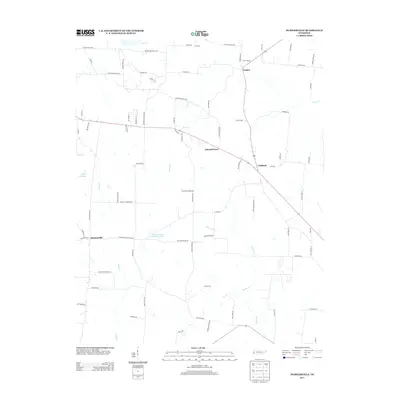 2013 Map of Durhamville, 2013 Print