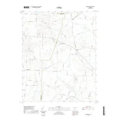 2019 Map of Durhamville, 2019 Print