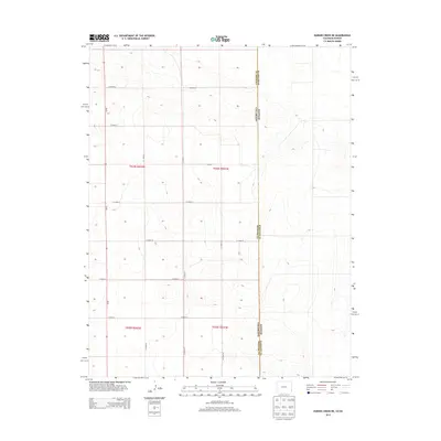 2013 Map of Durkee Creek NE, 2013 Print