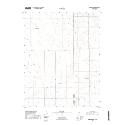 2019 Map of Durkee Creek SE, 2019 Print