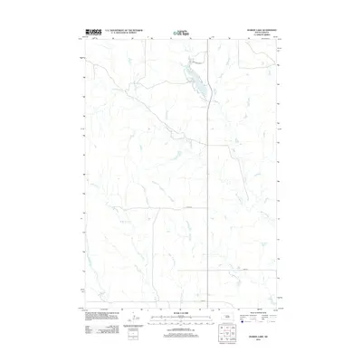 2012 Map of Durkee Lake, 2012 Print