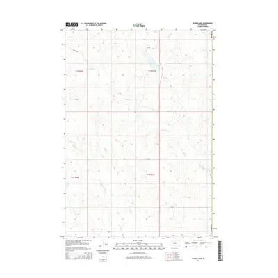 2015 Map of Durkee Lake, 2015 Print