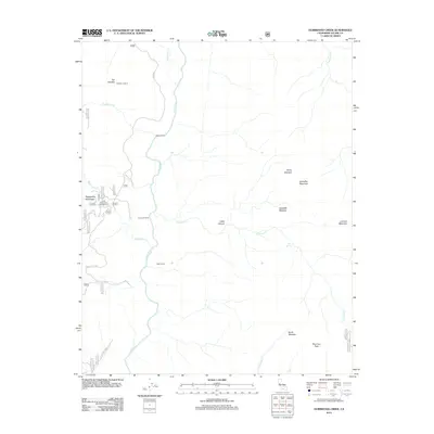 2012 Map of Durrwood Creek, 2012 Print