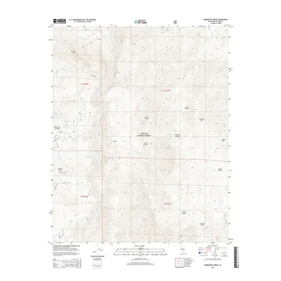 2015 Map of Durrwood Creek, 2015 Print
