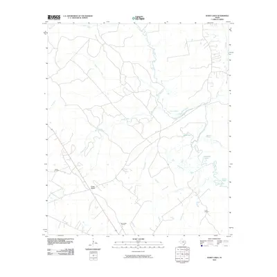 2010 Map of Durst Lakes, 2010 Print