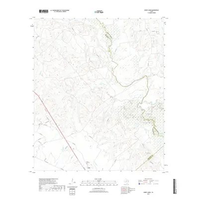 2019 Map of Durst Lakes, 2019 Print