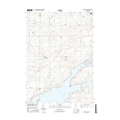 2016 Map of Durwards Glen, 2016 Print