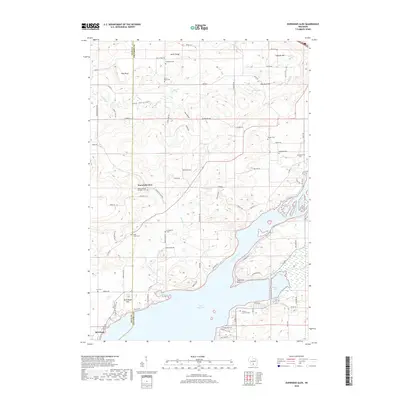 2018 Map of Durwards Glen, 2018 Print