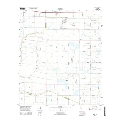 2015 Map of Duson, 2015 Print