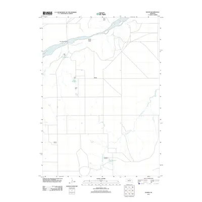 2011 Map of Dustin, 2011 Print