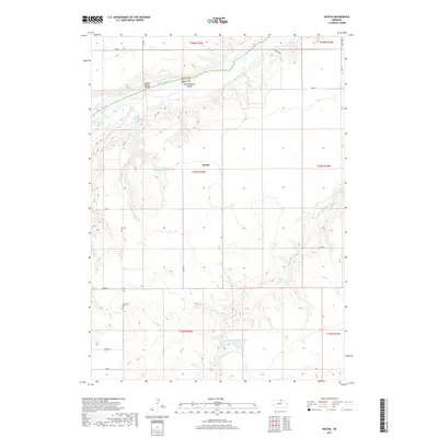 2017 Map of Dustin, 2017 Print