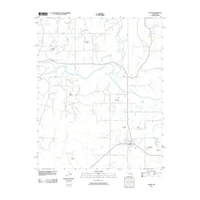 2010 Map of Dustin, 2010 Print