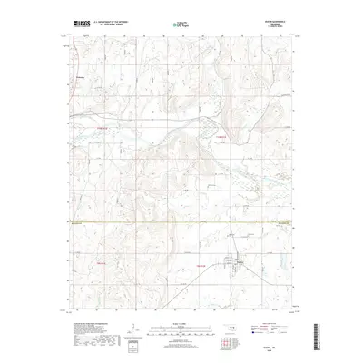 2018 Map of Dustin, 2018 Print