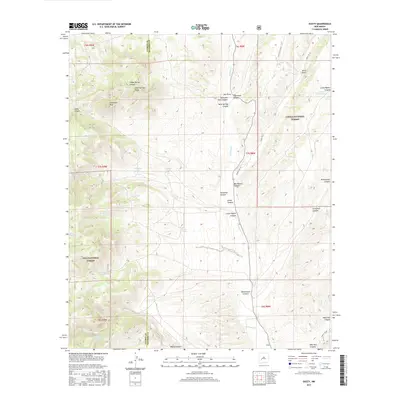 2017 Map of Dusty, 2017 Print