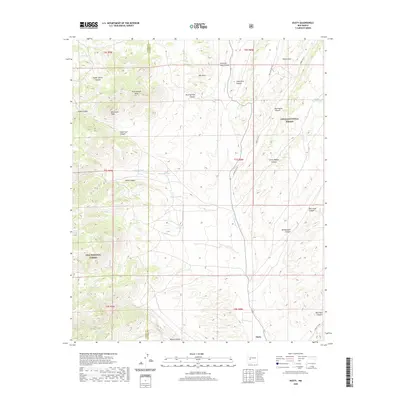 2020 Map of Dusty, 2020 Print