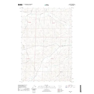 2020 Map of Dusty, 2020 Print