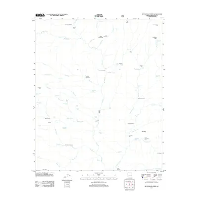 2011 Map of Dutch Blue Creek, 2011 Print