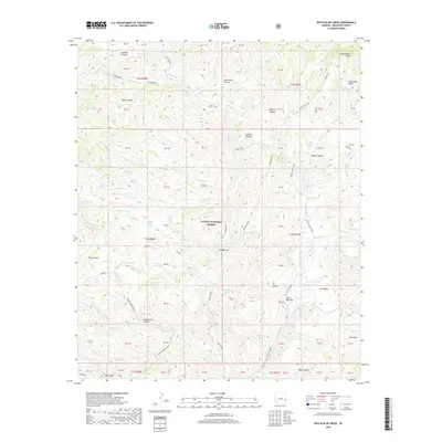 2018 Map of Dutch Blue Creek, 2018 Print