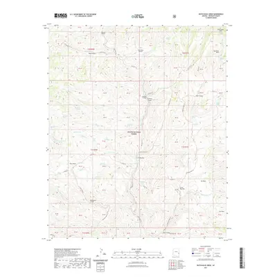 2021 Map of Dutch Blue Creek, 2021 Print