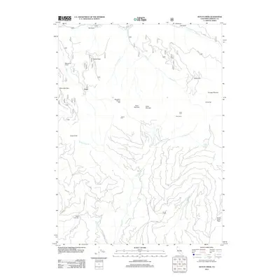 2012 Map of Dutch Creek, 2012 Print