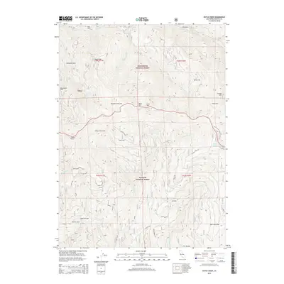 2015 Map of Dutch Creek, 2015 Print