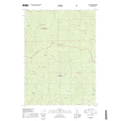 2018 Map of Dutch Creek, 2018 Print
