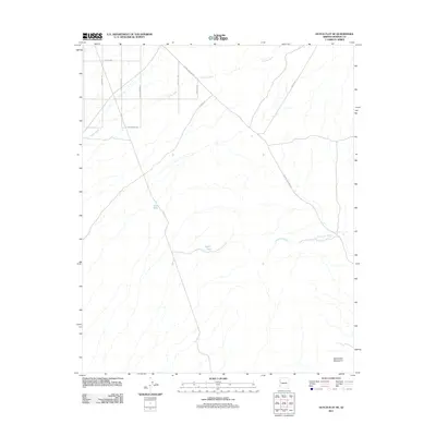 2011 Map of Dutch Flat SE, 2011 Print