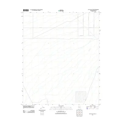 2011 Map of Dutch Flat SW, 2011 Print