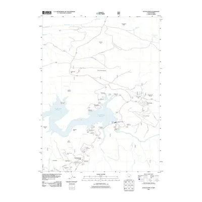 2011 Map of Dutch John, 2011 Print