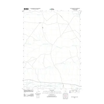 2012 Map of Dutch Nick Flat, 2012 Print