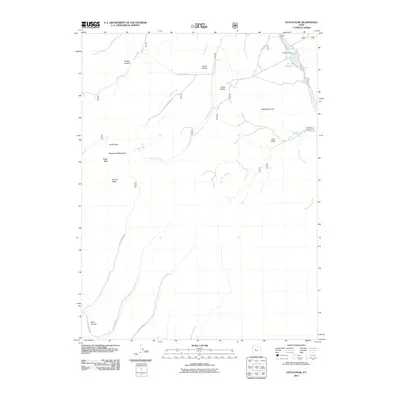 2011 Map of Dutch Peak, 2011 Print