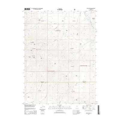2014 Map of Dutch Peak, 2014 Print