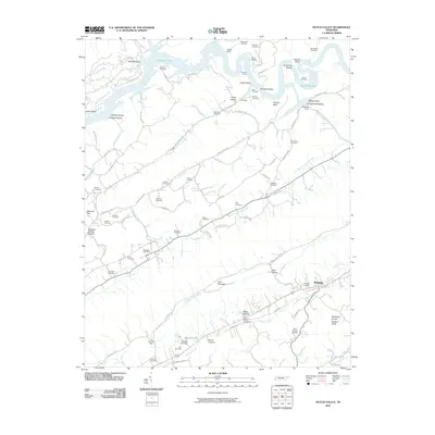 2010 Map of Dutch Valley, 2010 Print