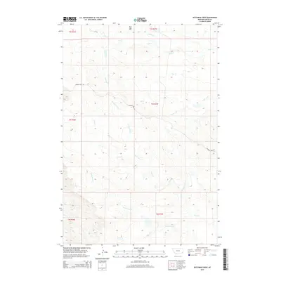 2014 Map of Dutchman Creek, 2014 Print