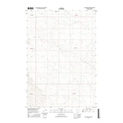 2017 Map of Dutchman Creek, 2017 Print